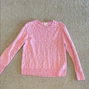 J. Crew Light Pink Knit Sweater